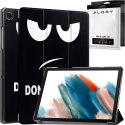 Etui do Samsung Galaxy Tab A9+ Plus 2023 11" (X210/X215/X216) obudowa z klapką na tablet Slim Case Alogy Don't touch me czarne