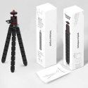 Elastyczny statyw do zdjęć mini tripod giętki na aparat kamerę 1/4" trójnóg Octopus czarny