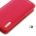 Etui DUX DUCIS Hivo - skórzane etui portfelik do Samsung Galaxy S24 Plus czerwone