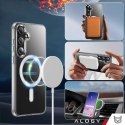 Etui do Samsung Galaxy S24 Mag Safe Case obudowa plecki Cover Anti-Shock Clear Alogy Przezroczyste