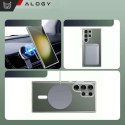 Etui do Samsung Galaxy S24 Ultra Mag Safe Case obudowa plecki Cover Anti-Shock Clear Alogy Przezroczyste
