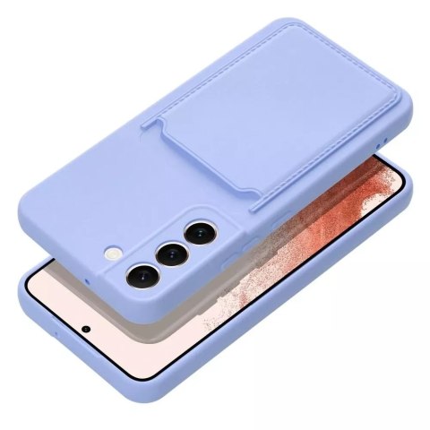 Etui futerał CARD CASE do Samsung Galaxy S24 Ultra fioletowy