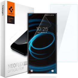 2x Folia Hydrożelowa do Samsung Galaxy S24 Ultra Spigen Neo Flex HD 2-pack kompatybilna z czytnikiem Clear