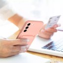 Etui futerał CARD CASE do Samsung Galaxy A25 5G różowy