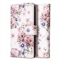 Etui portfel Wallet do Samsung Galaxy A15 4G / 5G Blossom Flower