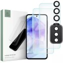 Szkło hartowane Supreme Set do Samsung Galaxy A55 5G Clear