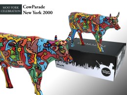 CowParade Moo York Celebration New York 2000, autor: Billi The Artist.