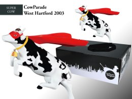CowParade West Hartford 2003, Super Cow, autor: Tao LaBossiere
