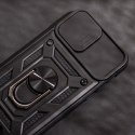 Etui Defender Slide do Motorola Moto E22 E22i czarny