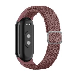 Pasek Pleciony Mi Band 8 / M8 (24), CAPPUCCINO