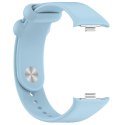 Pasek Silikonowy Mi Band 8 Pro / M8 Pro (4), LIGHT BLUE / BŁĘKITNY