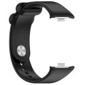 Pasek Silikonowy Mi Band 8 Pro / M8 Pro (8), BLACK / CZARNY