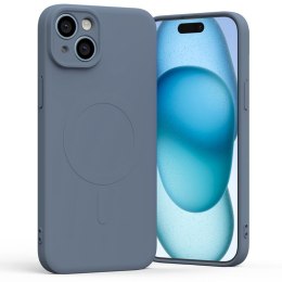 Mercury Semi-Silicon Magsafe Iphone 15 Plus , SIERRA BLUE / NIEBIESKI