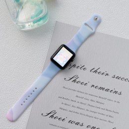 Pasek Silikonowy do Smart Watch 20mm BLUE / NIEBIESKI