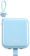 POWERBANK Joyroom Cutie Series JR-L008 10000mAh 22.5W PD QC Z KABLAMI 1x USB-A 1x USB-C NIEBIESKI