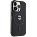 Karl Lagerfeld nakładka do iPhone 15 Pro Max 6,7" KLHMP15XHFCKNOK KARL HC MAGSAFE IML IKONIK czarna