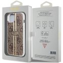 Guess nakładka do iPhone 15 Plus 6,7" GUHCP15MH4PSEGW brązowa HC IML 4G GOLD STRIPE