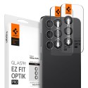 Spigen szkło na aparat GLAS. TR "EZ FIT" 2-pack do Samsung Galaxy S24+ czarne