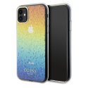 Guess nakładka do iPhone 11 GUHCN61HDECMI HC IML FACETED MIRROR DISCO IRIDESCENT