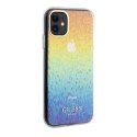 Guess nakładka do iPhone 11 GUHCN61HDECMI HC IML FACETED MIRROR DISCO IRIDESCENT