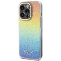 Guess nakładka do iPhone 15 Pro 6,1" GUHCP15LHDECMI HC IML Faceted Mirror Disco Iridescent