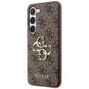 Guess nakładka do Samsung Galaxy S23 FE GUHCS23FE4GMGBR GUESS HC PU 4G BIG METAL LOGO brązowa