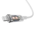 Baseus kabel Explorer PD USB-C - Lightning 1,0m biały z kontrolą temperatury 20W