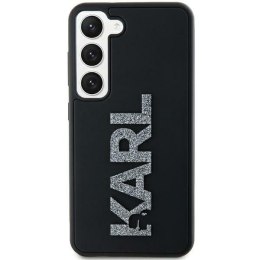 Karl Lagerfeld nakładka do Samsung Galaxy S23 Ultra KLHCS23L3DMBKCK czarna HC 3D LOGO GLITTER