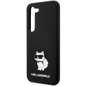 Karl Lagerfeld nakładka do Samsung Galaxy S24 Plus KLHCS24MSNCHBCK czarna HC SILICONE NFT CHOUPETTE