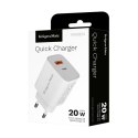 Ładowarka sieciowa Kruger&Matz GAN dual USB z funkcją Power Delivery i Quick Charge