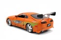 Pojazd Fast & Furious Szybcy i Wściekli Toyota Supra 1/24 z figurką