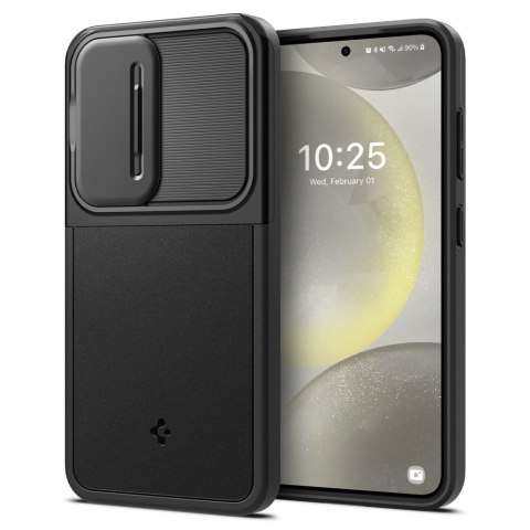 Spigen nakładka Optik Armor do Samsung Galaxy S24 czarna