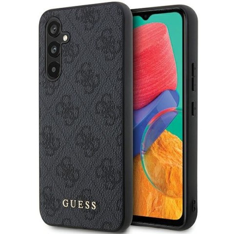 Guess nakładka do Samsung Galaxy S23 FE GUHCS23FEG4GFGR HC PU 4G METAL LOGO szara