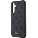 Guess nakładka do Samsung Galaxy S23 FE GUHCS23FEG4GFGR HC PU 4G METAL LOGO szara