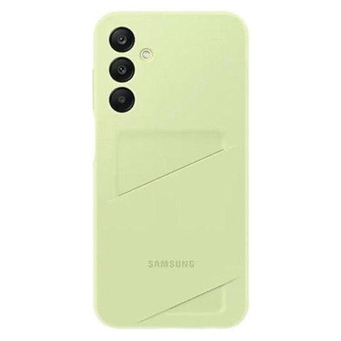 Samsung etui Card Slot Cover do Galaxy A25 limonkowe