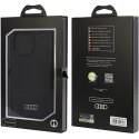 Audi nakładka do iPhone 15 Pro Max 6,7" czarna Silicone Case