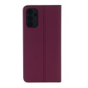 Etui Smart Soft do Motorola Moto G14 burgundowe