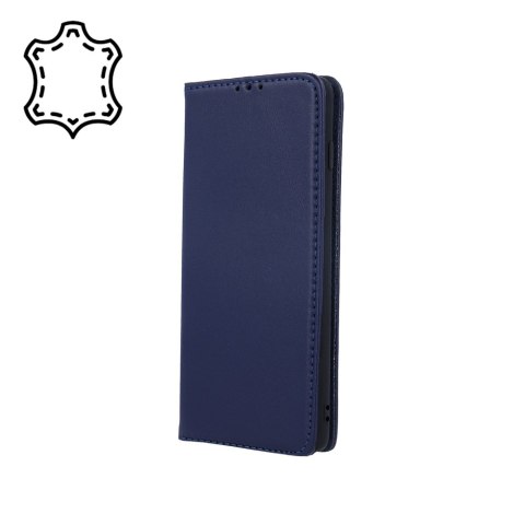 Etui skórzane Smart Pro do Samsung Galaxy A15 4G / A15 5G granatowe