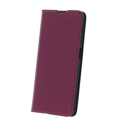 Etui Smart Soft do Motorola Moto G84 burgundowe