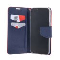 Etui Smart Fancy do Samsung Galaxy S24 czerwono-granatowe