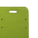 Etui Smart Fancy do Samsung Galaxy S24 granatowo-zielony