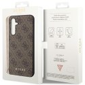 Guess nakładka do Samsung Galaxy S23 FE GUHCS23FEGF4GBR GUESS HC PU 4G CHARM brązowa