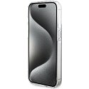 Guess nakładka do iPhone 15 Pro Max 6,7" GUHCP15XH4PSEGK czarna HC IML 4G GOLD STRIPE