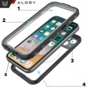 Etui do Apple iPhone 15 Pro Pancerne 360 case wodoodporne Armor IP68 Alogy czarne