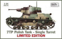 Model do sklejania IBG 7TP Polish Tank Single Turret Edycja limitowana