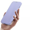 Etui Dux Ducis Skin X Pro z magnetycznym ringiem / podstawką do Samsung S24+ - fioletowe