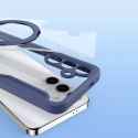 Etui Dux Ducis Skin X Pro z magnetycznym ringiem / podstawką do Samsung S24+ - niebieskie
