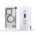 Pancerne etui do iPhone 15 Pro z MagSafe Dux Ducis Aimo Mag - czarne