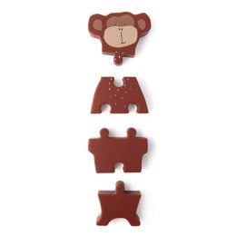 Małpka Drewniane Puzzle