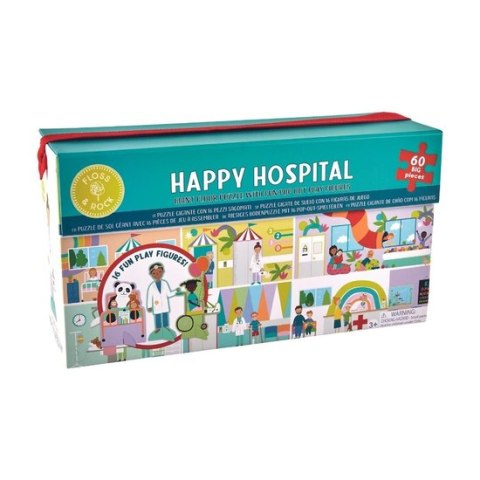 Szczęśliwy Szpital Puzzle 60 elementów